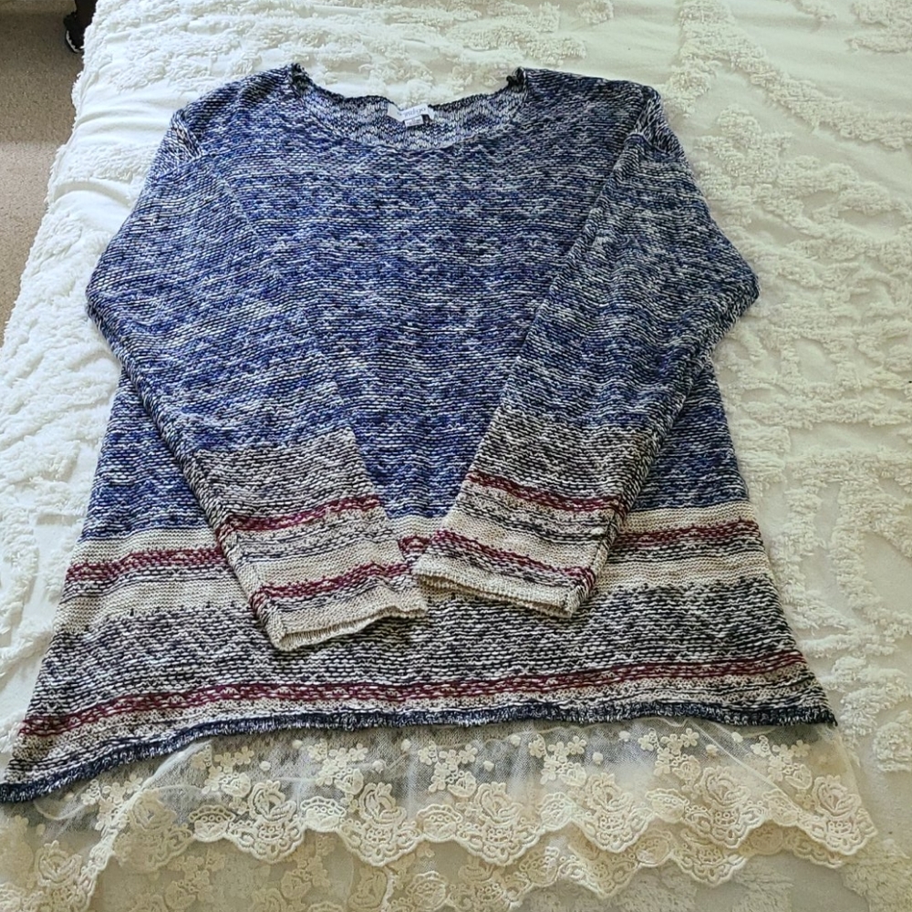Sweater n lace